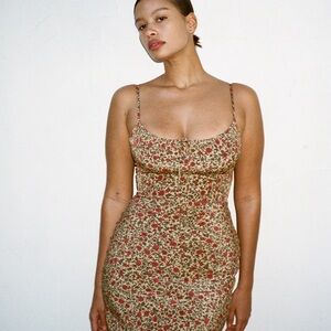 Realisation Par Alba Dahlia Silk Dress